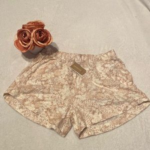 PATAGONIA NWT Women’s Size L Garden Island Shorts Canyon Hike Pampas Tan